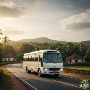 toyota coaster bus tours and travels in sri lanka wow ceylon tours fleet